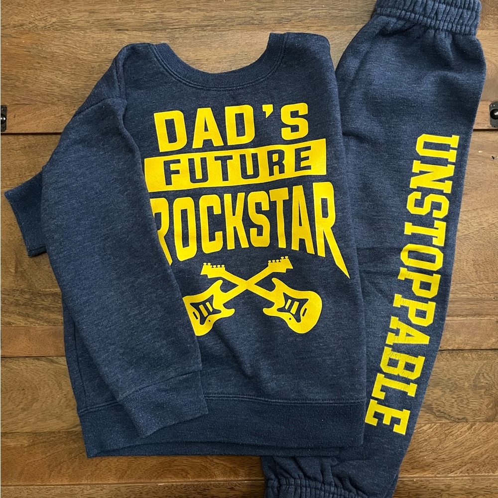 Garanimals Blue and Yellow Sweatpants & Joggers Set